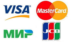 МИР Visa MasterCard JCB